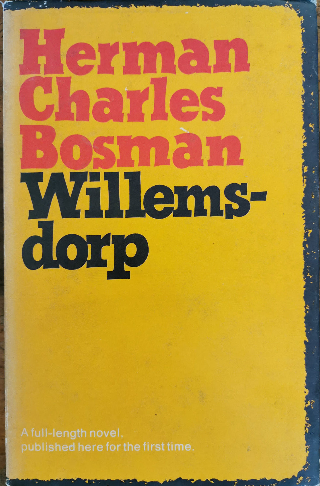 Herman Charles Bosman - Willemsdorp